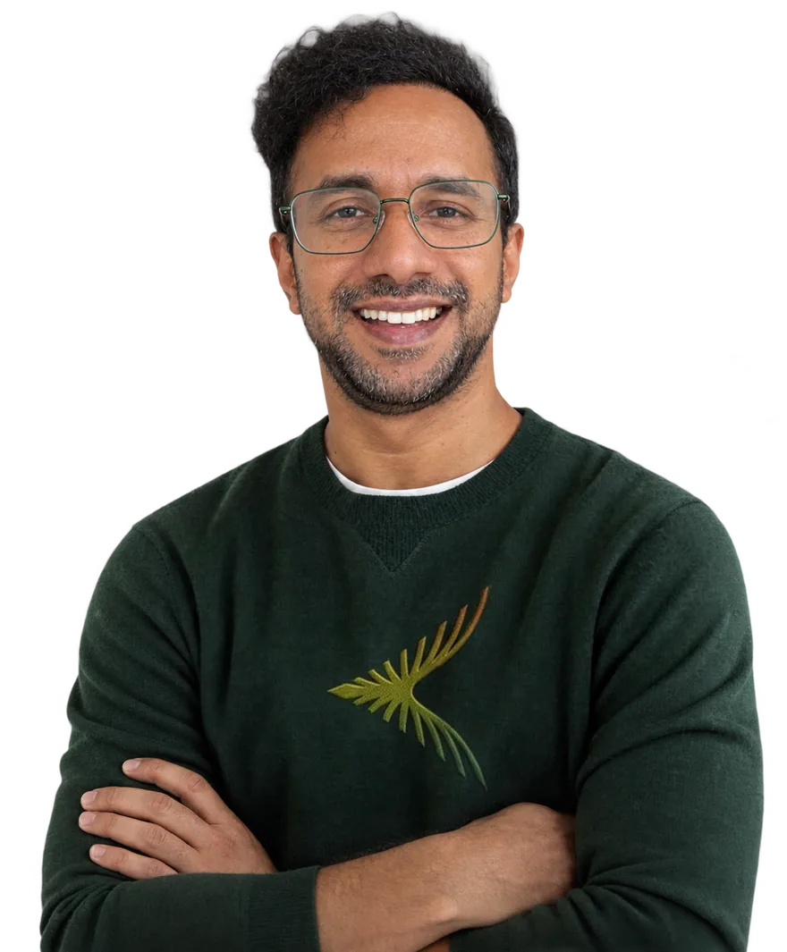 Matheen Bukhari, founder and creative lead of Konfianz