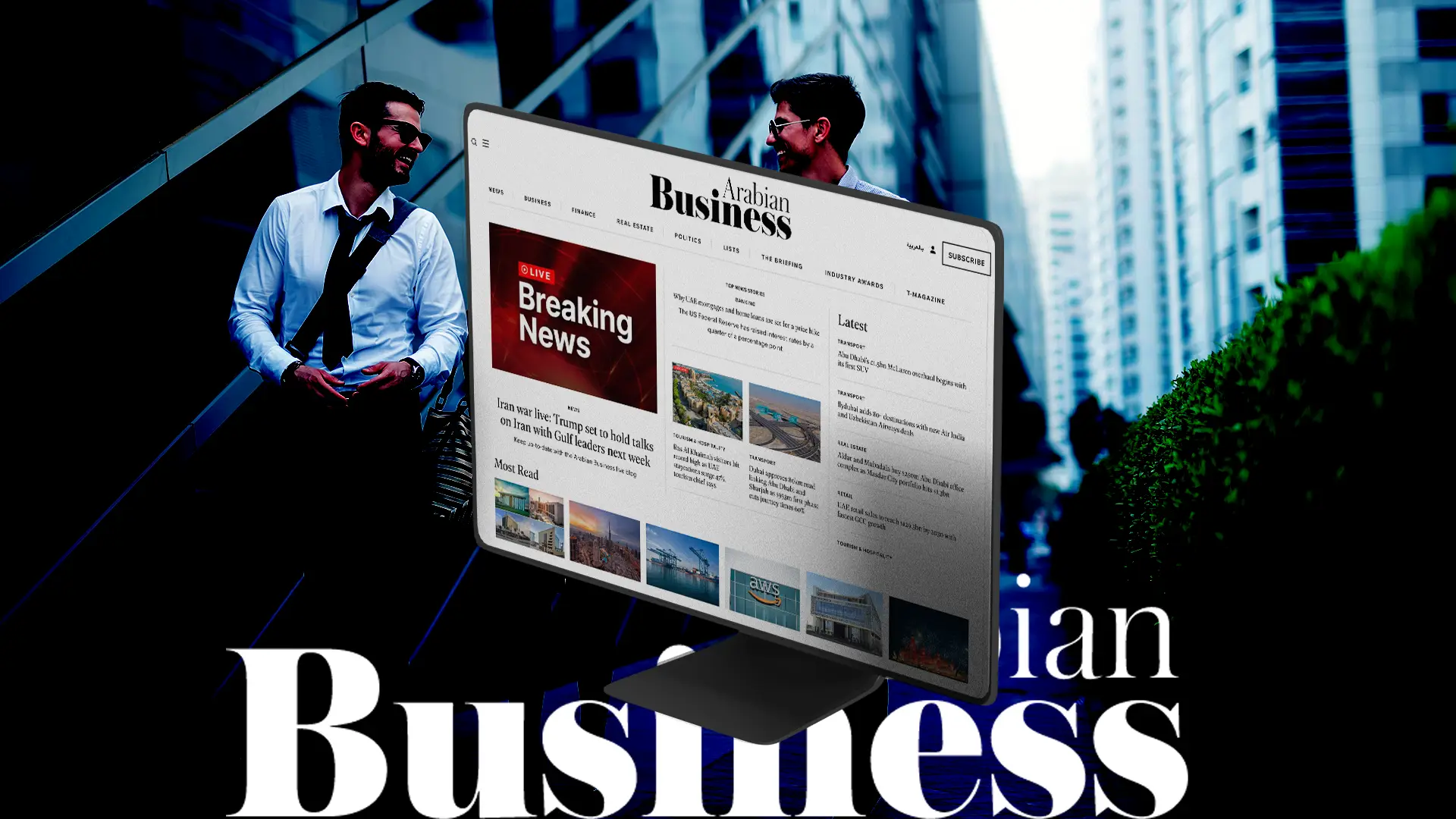 Arabian Business: website for ITP Media Group