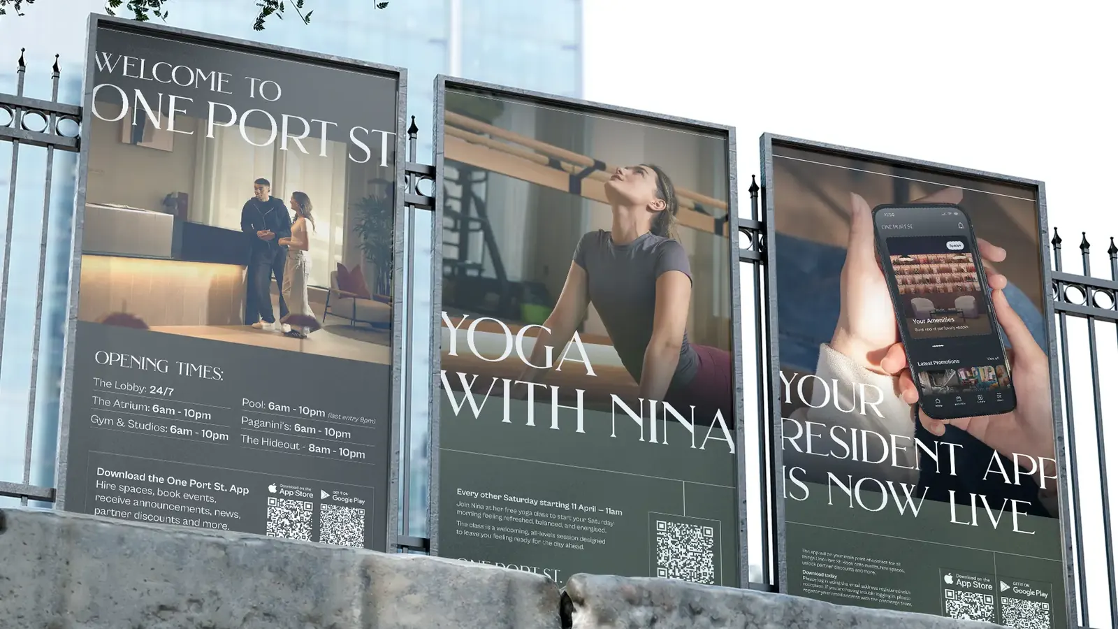 Events, hoardings and print