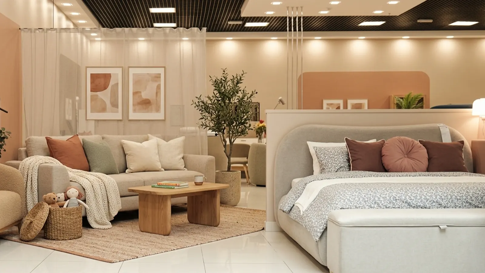 One Room, Four Customers: ai imagery for Concept brand