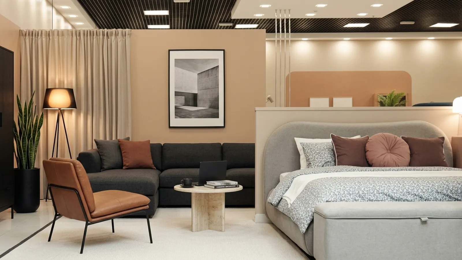 Showroom restyled for a third customer