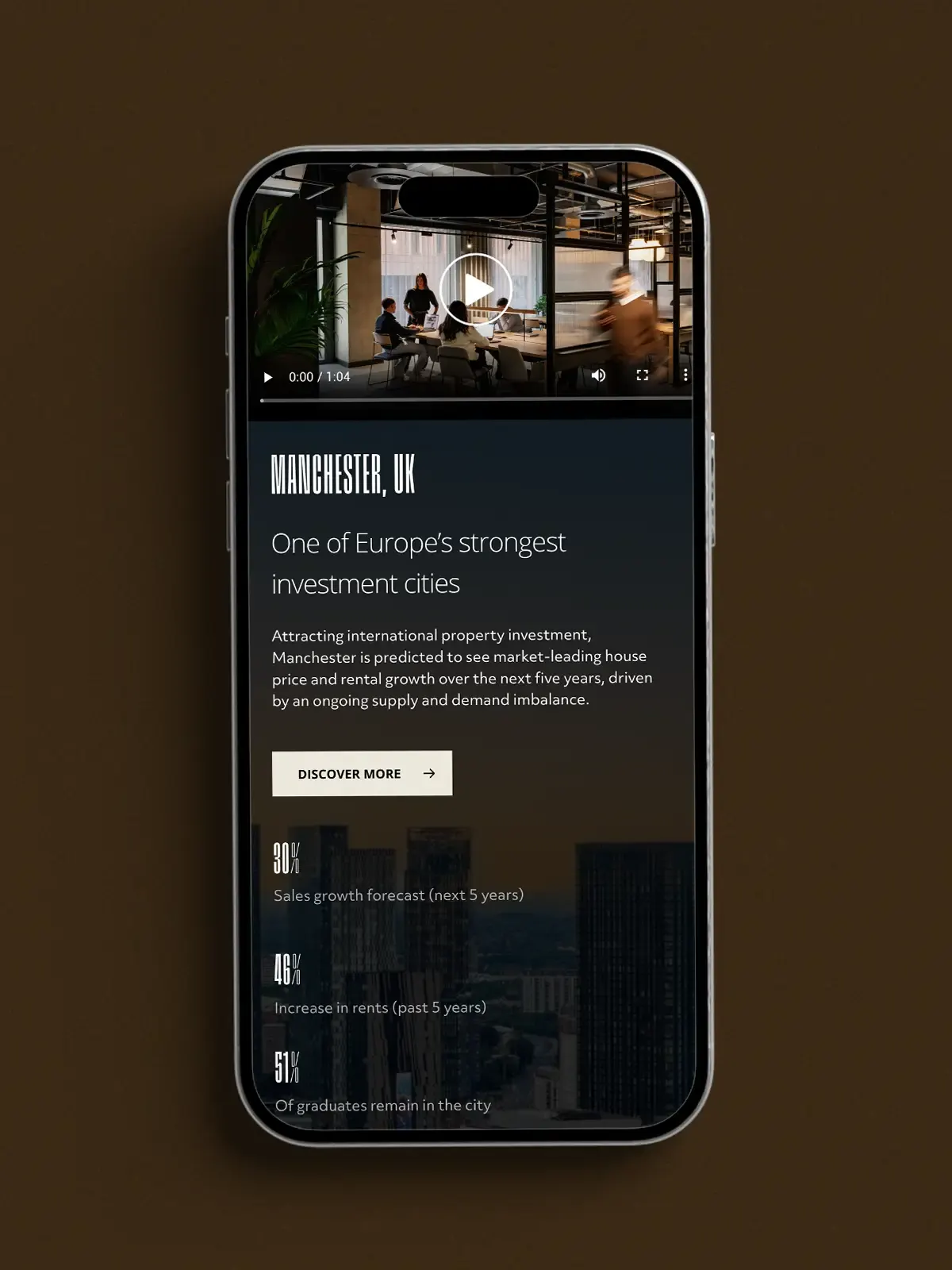 Vita Living, Circle Square: microsite for Select Property