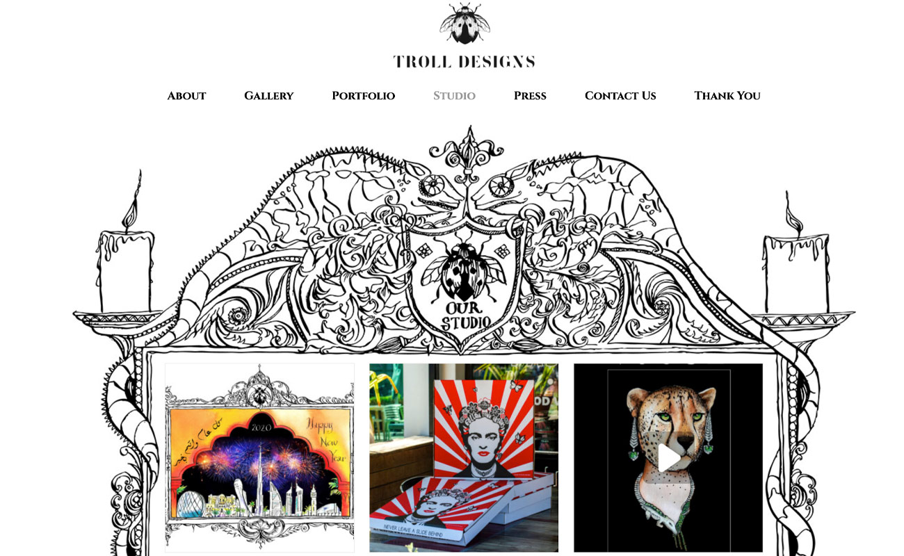 troll design website